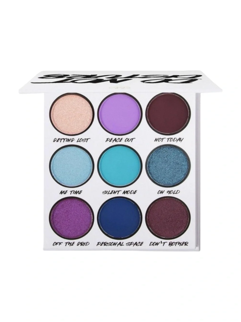 Bh Cosmetics Do Not Disturb 9 Color Shadow Palette - 0.42 oz / 12g